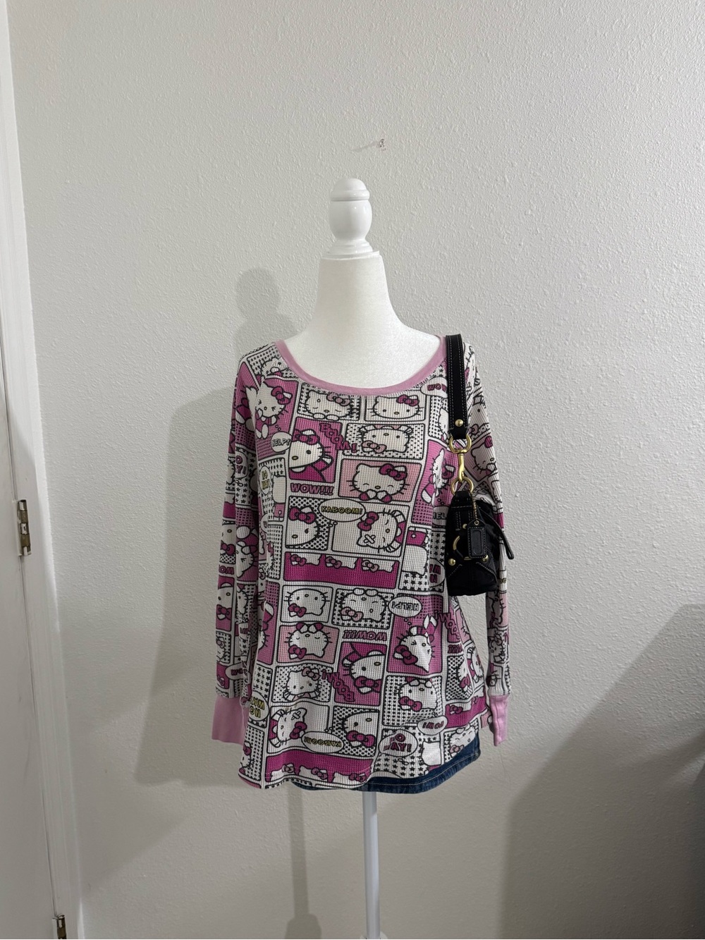 Hello kitty pajama long sleeve top